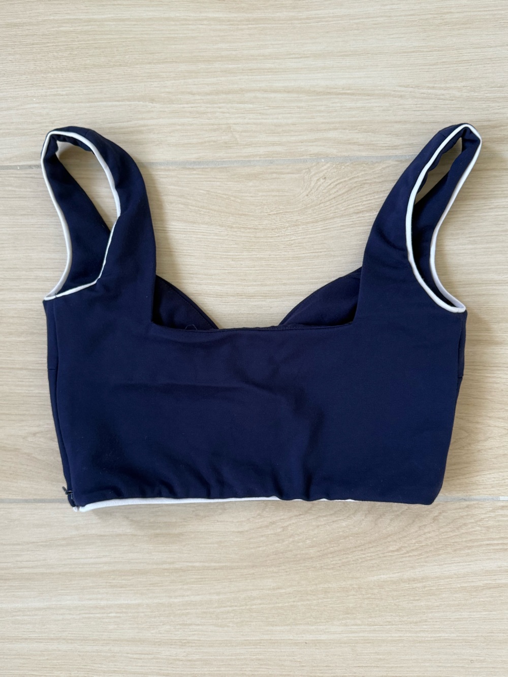 SER.O.YA Basha Bra Crop Top Navy - Picture 4 of 5